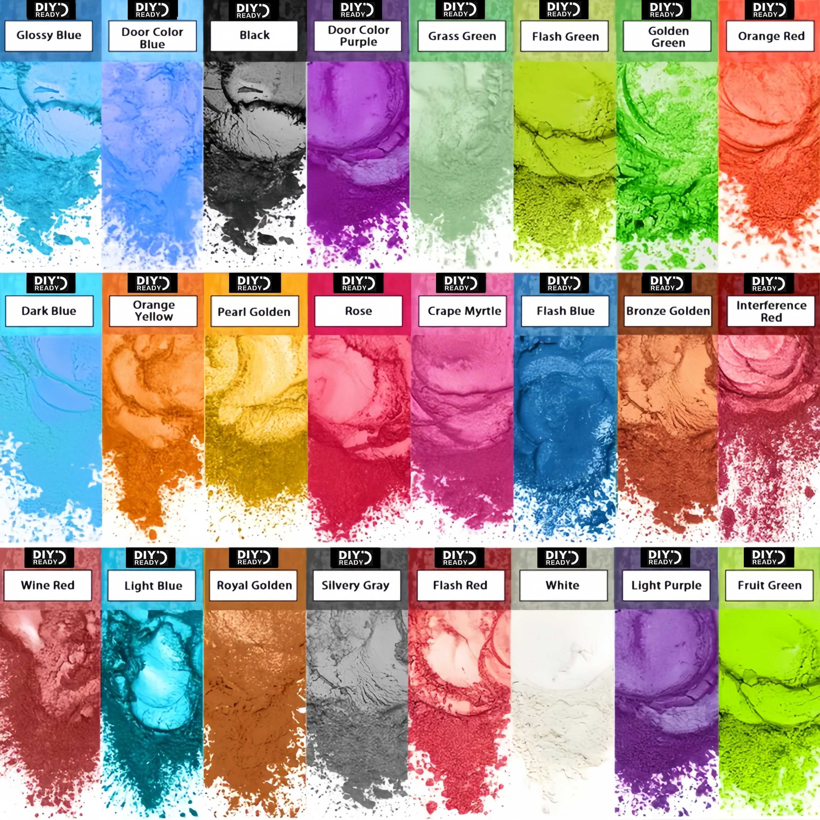 Candle Making Accessories - 24 Colors/8 Colors 5g 0.18oz Pearlescent