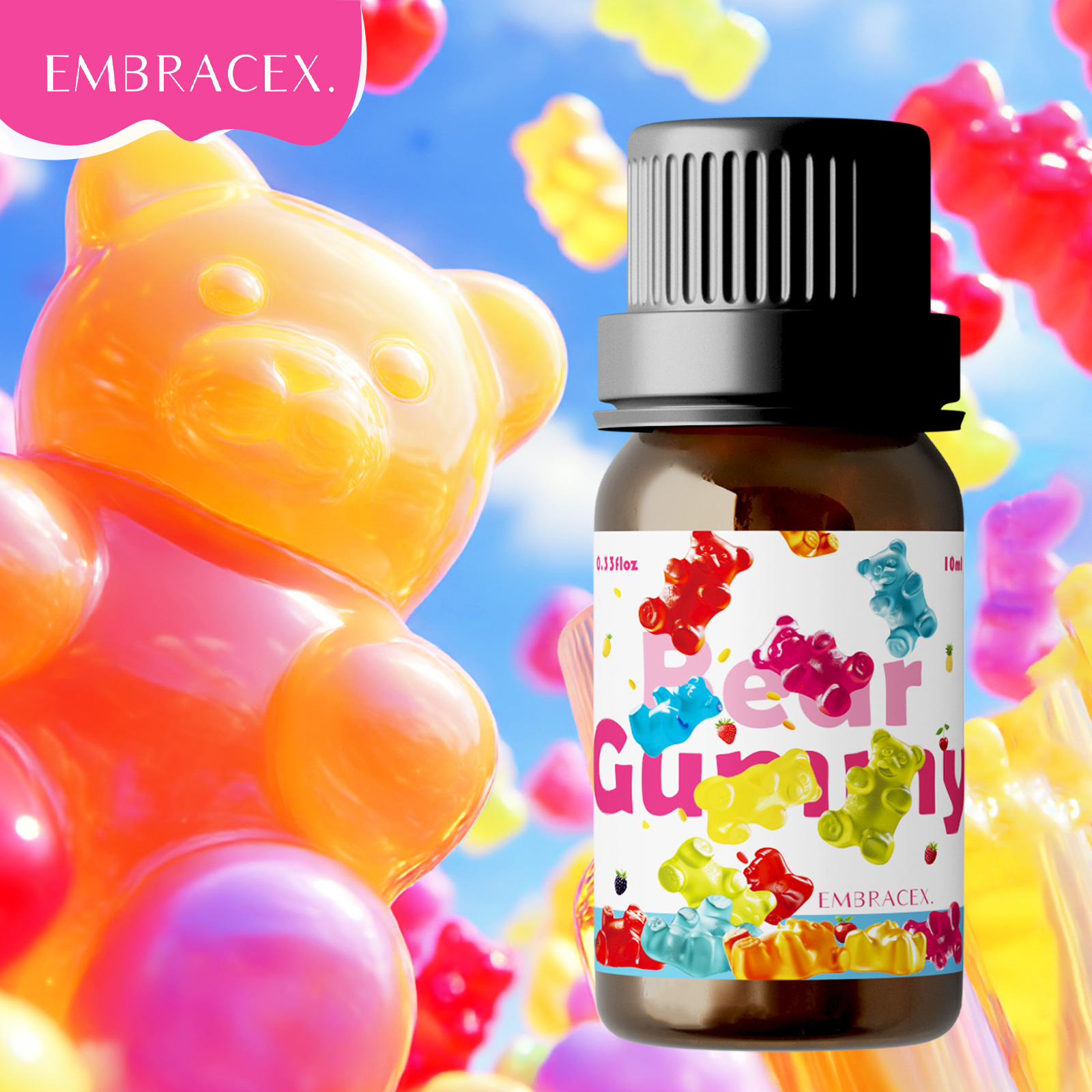 Candle Making Essential Oil - 10ml Gummy Bear Fragrance Oil Essential