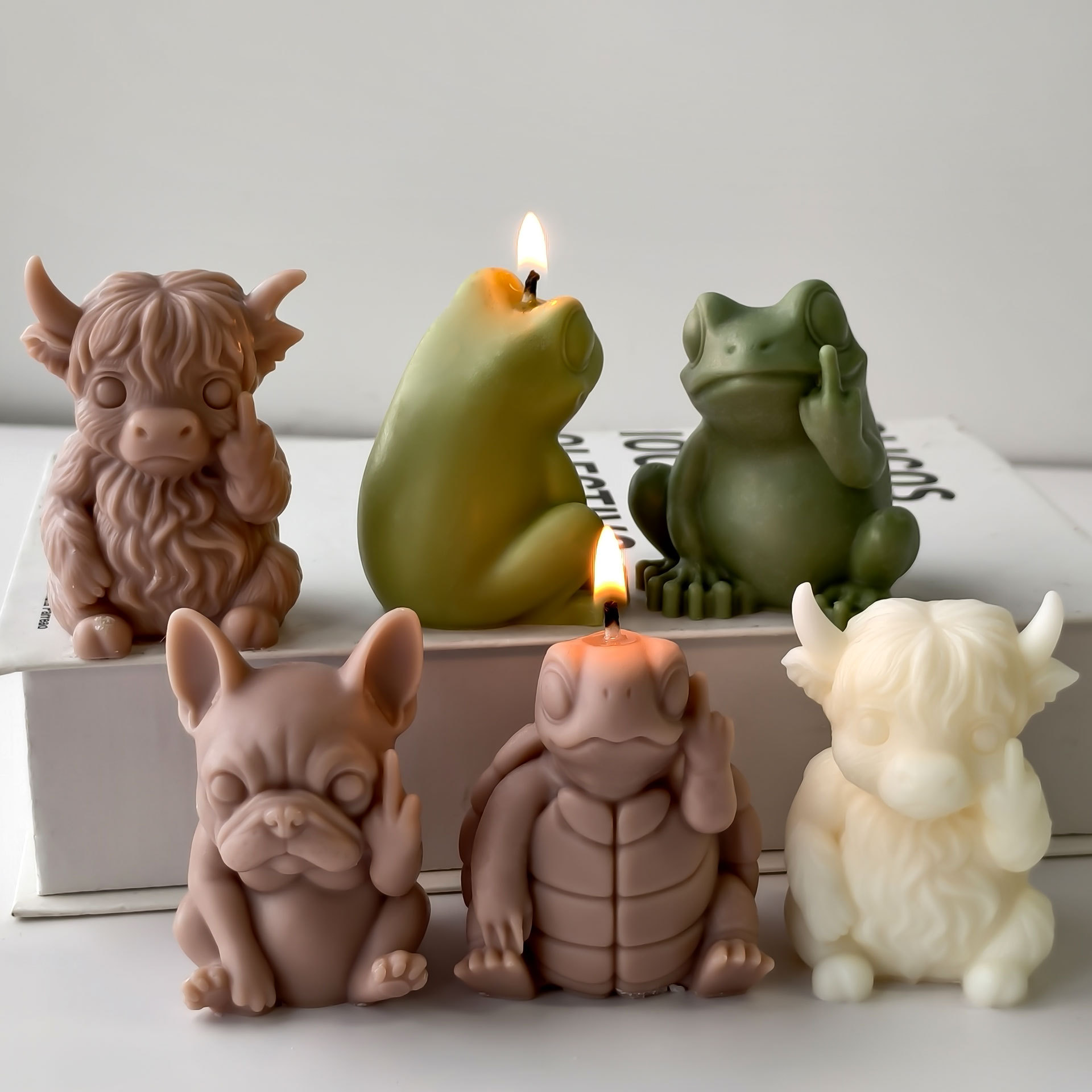 Candle Making Video - 3D Animal Candle Silicone Mold DIY