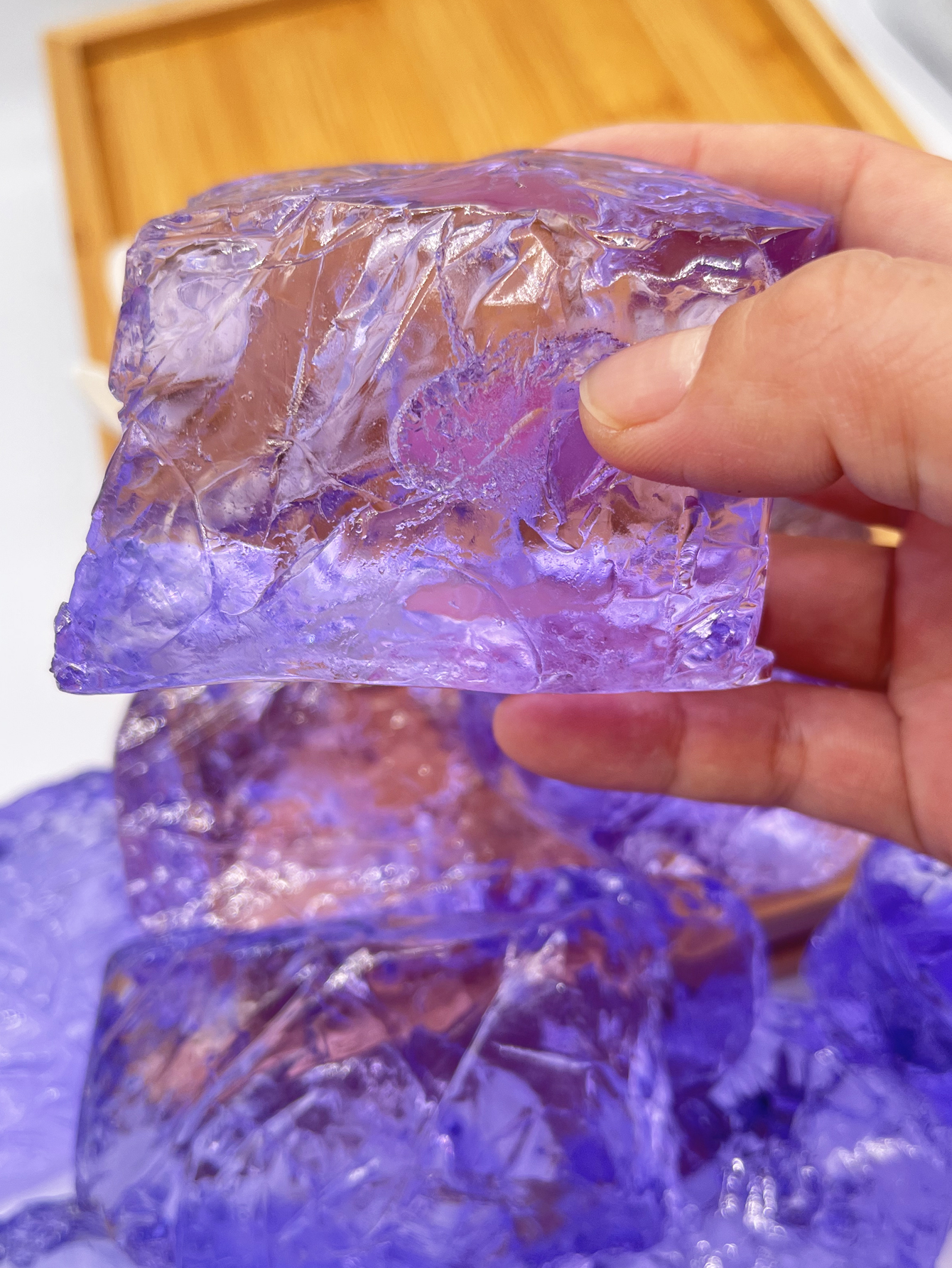 100G Jelly Wax Purple Wholesal - Candle Making Raw Material Wholesale のレビューと価格