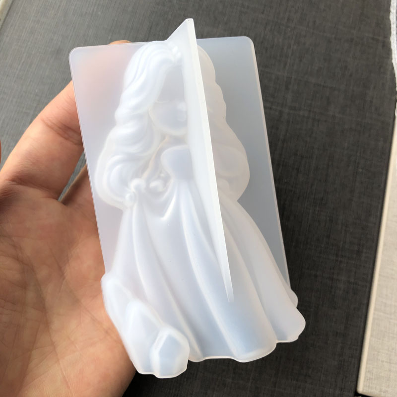3D Cute Princess Silicone Cand - Candle Making Accessories のレビューと価格