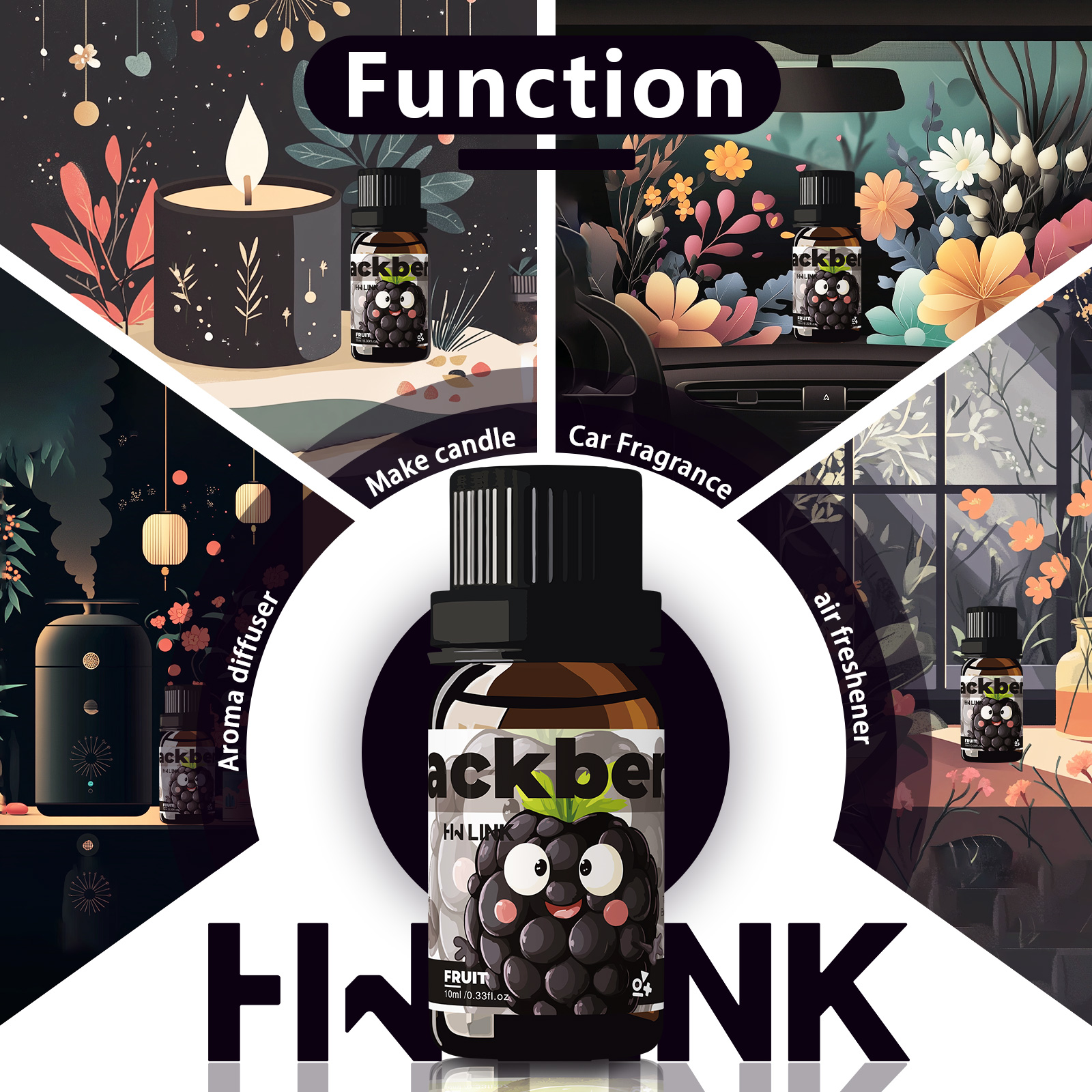 Blackberry Essential Oil  10ml - Candle Making Essential Oil のレビューと価格