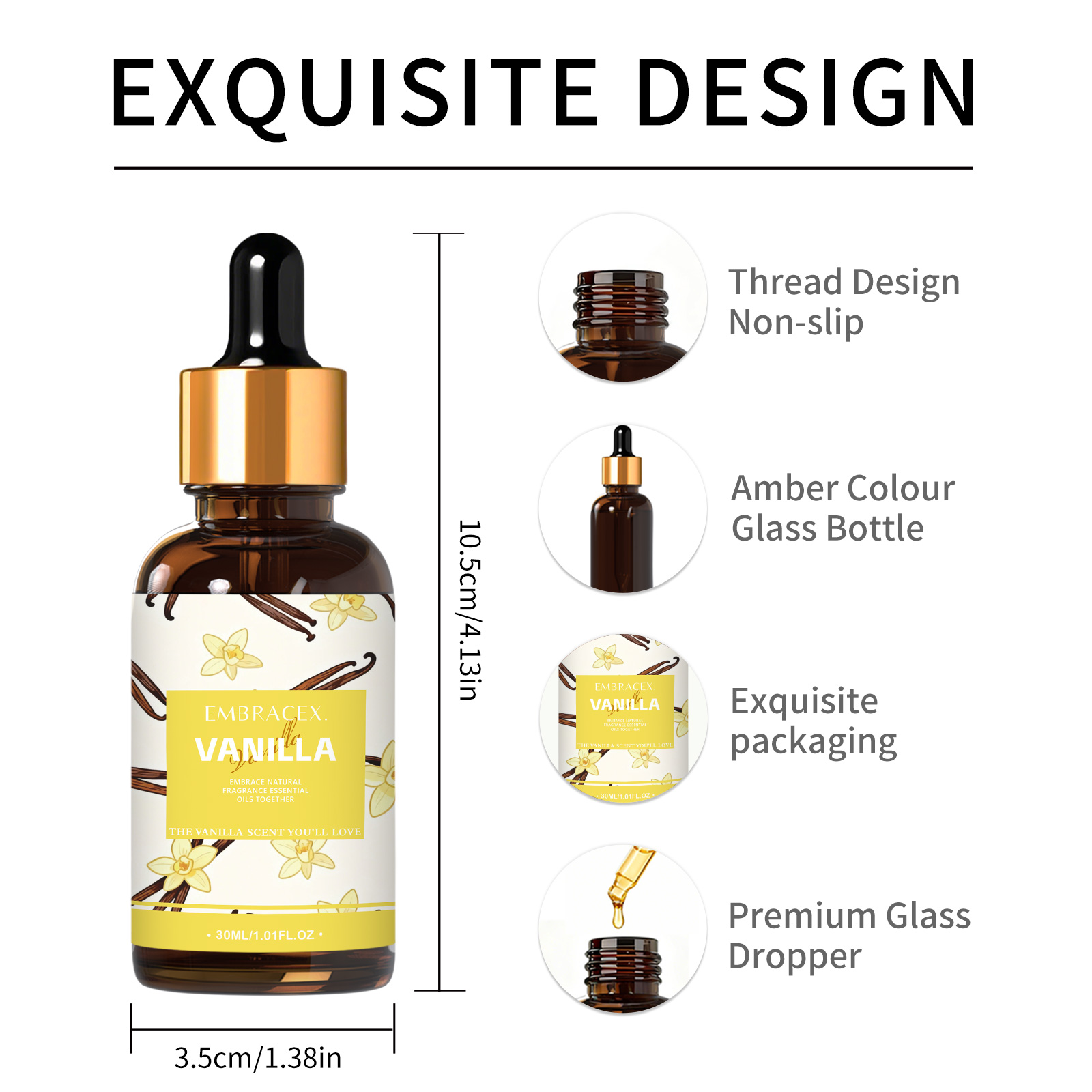 30ml Vanilla Essential Oil  Fo - Candle Making Essential Oil のレビューと価格