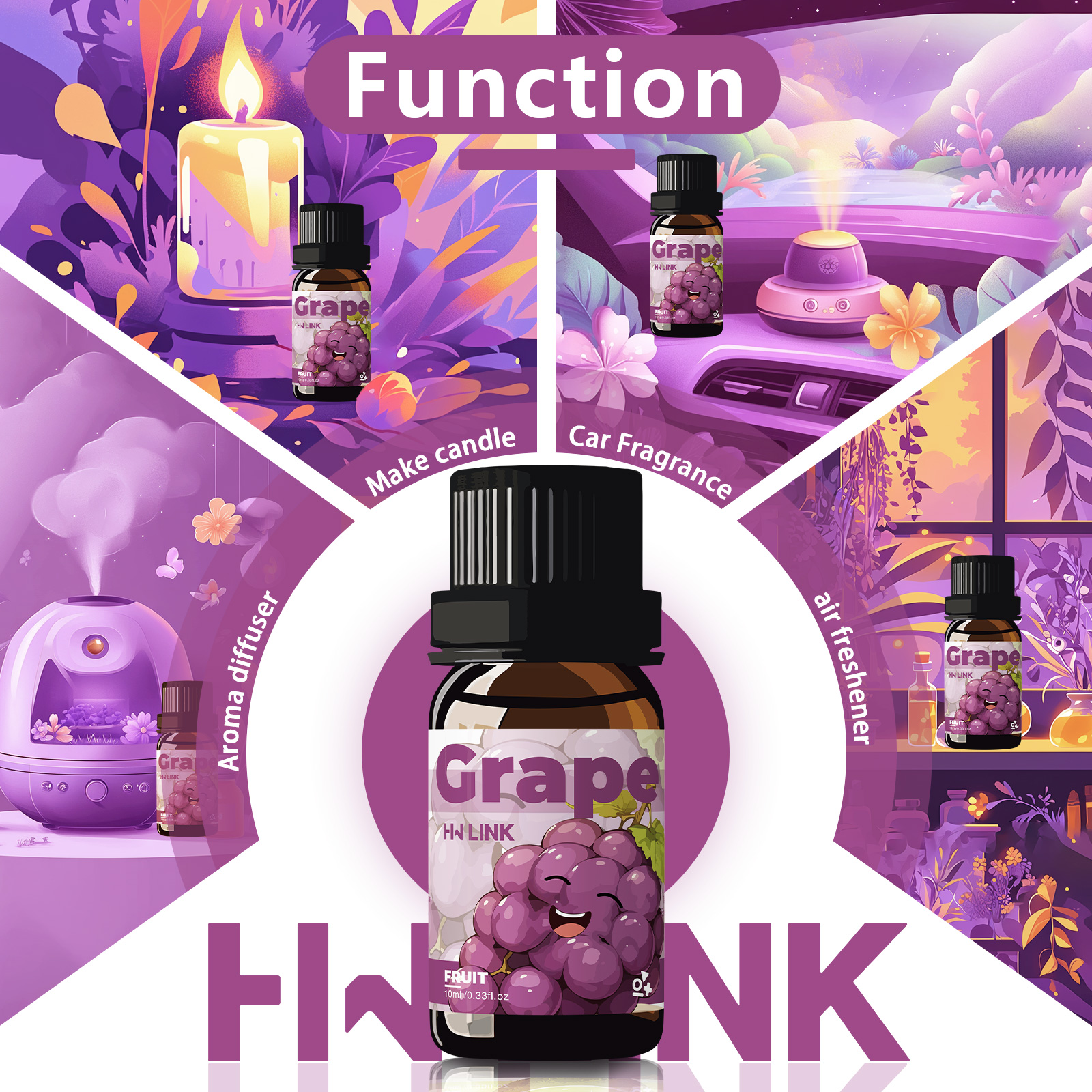 Grape Essential Oil 10ml  Grap - Candle Making Essential Oil のレビューと価格