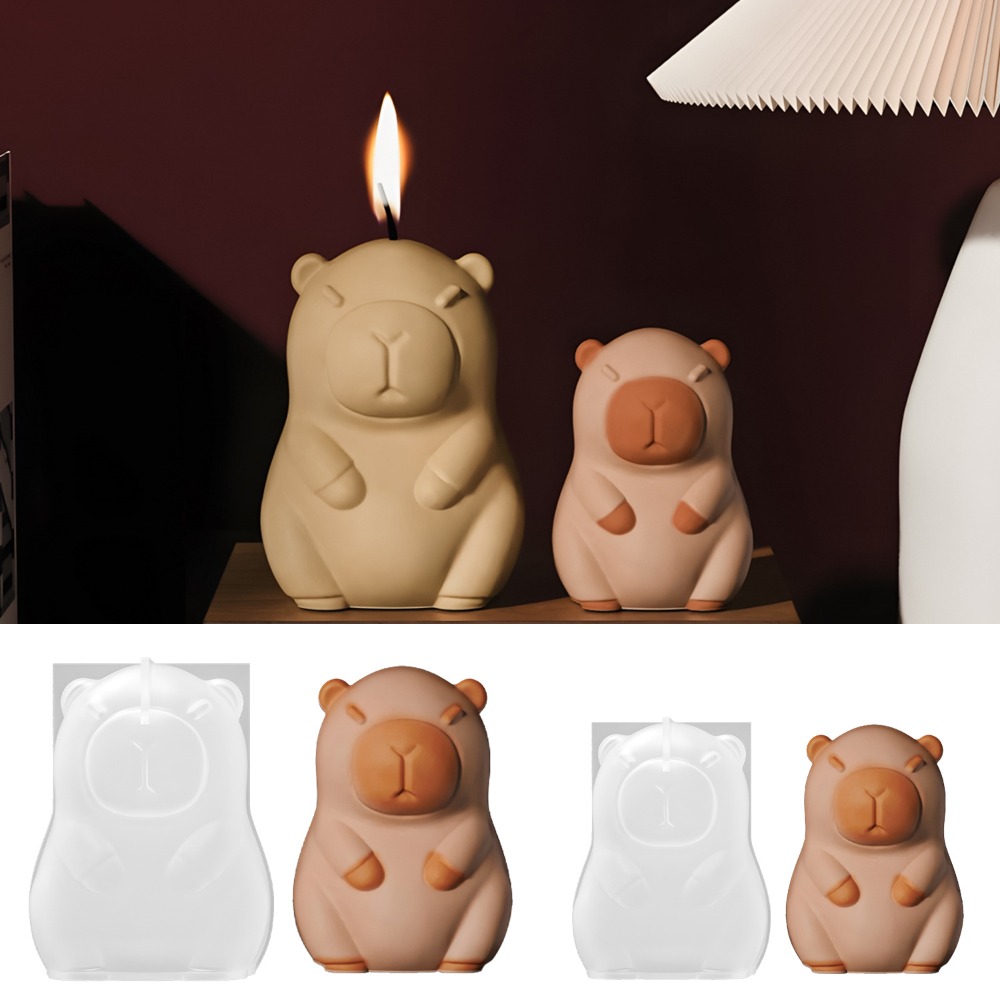 Standing Capybara Scent Candle - Candle Making Video のレビューと価格