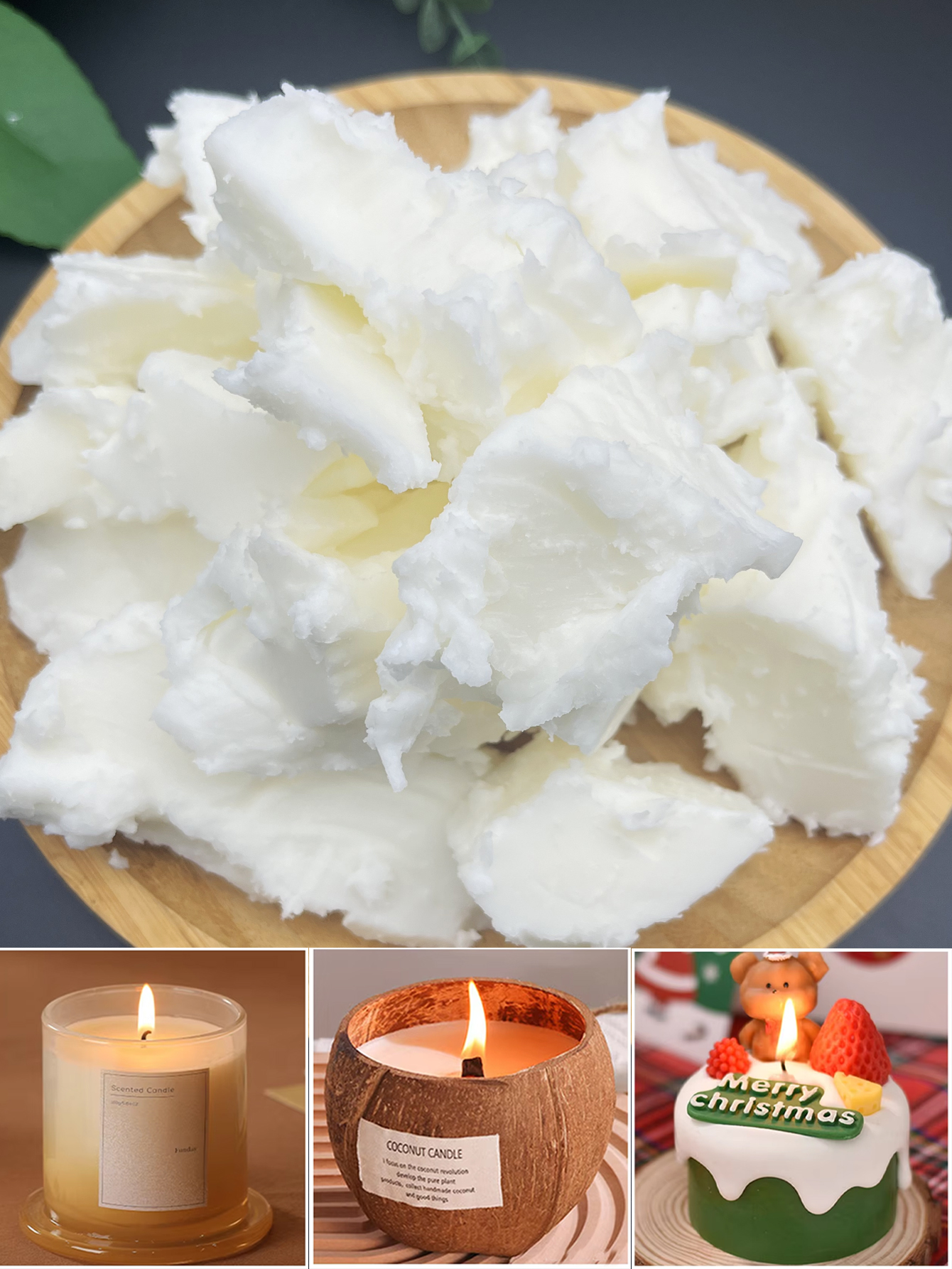 50/100/200G Natural Coconut Wa - Candle Making Raw Material Wholesale のレビューと価格