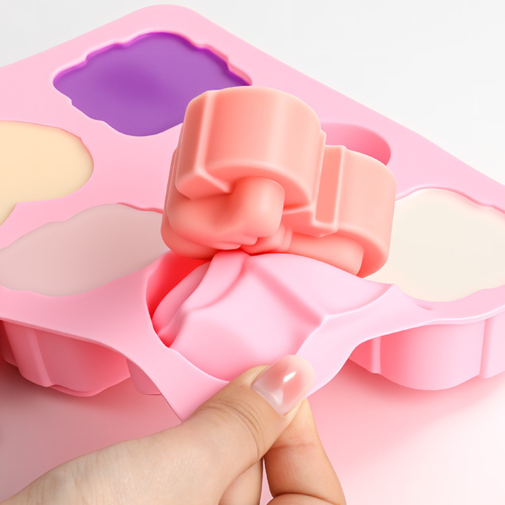 Square Heart Shape Silicone Mo - Candle Making Video のレビューと価格