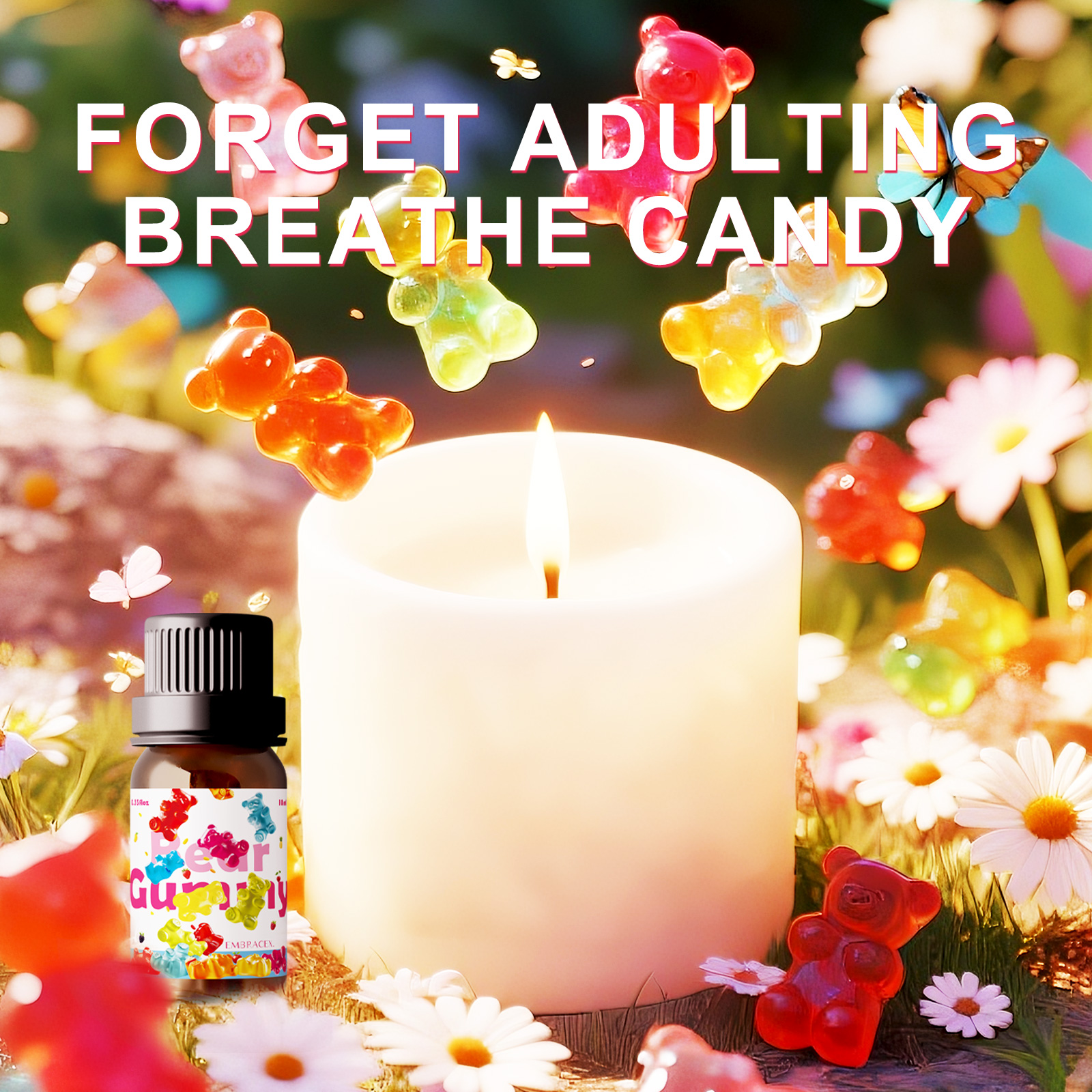 10ml Gummy Bear Fragrance Oil  - Candle Making Essential Oil のレビューと価格