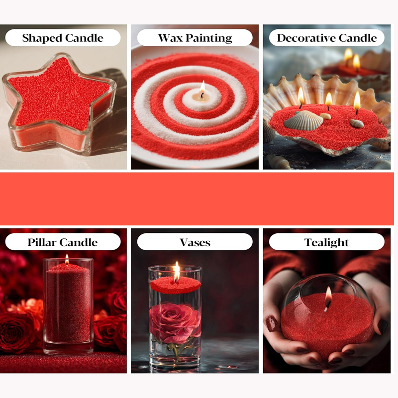 100G Green White Red Sand Pear - Candle Making Accessories のレビューと価格