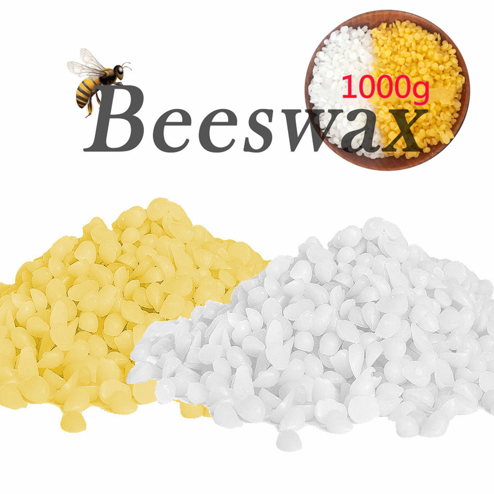 1000g Pure Natural Beeswax 100 - Candle Making Accessories のレビューと価格