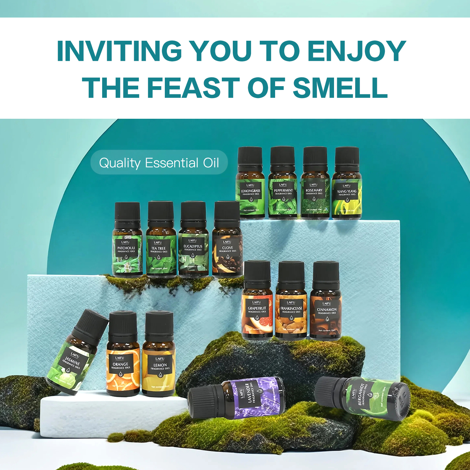 16x10ml Essential Oils Set for - Candle Making Essential Oil のレビューと価格