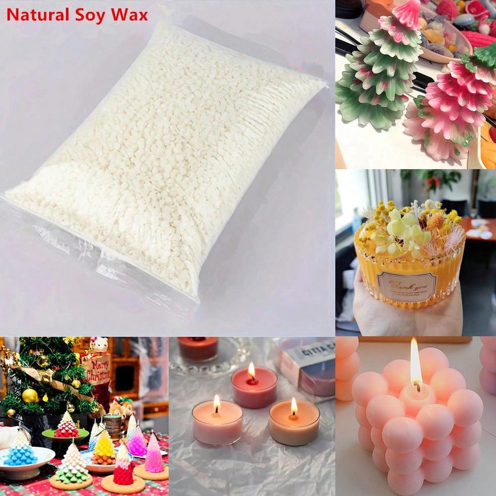 100G/500g/200g Pure Soy Wax Pa - Candle Making Soy Wax のレビューと価格