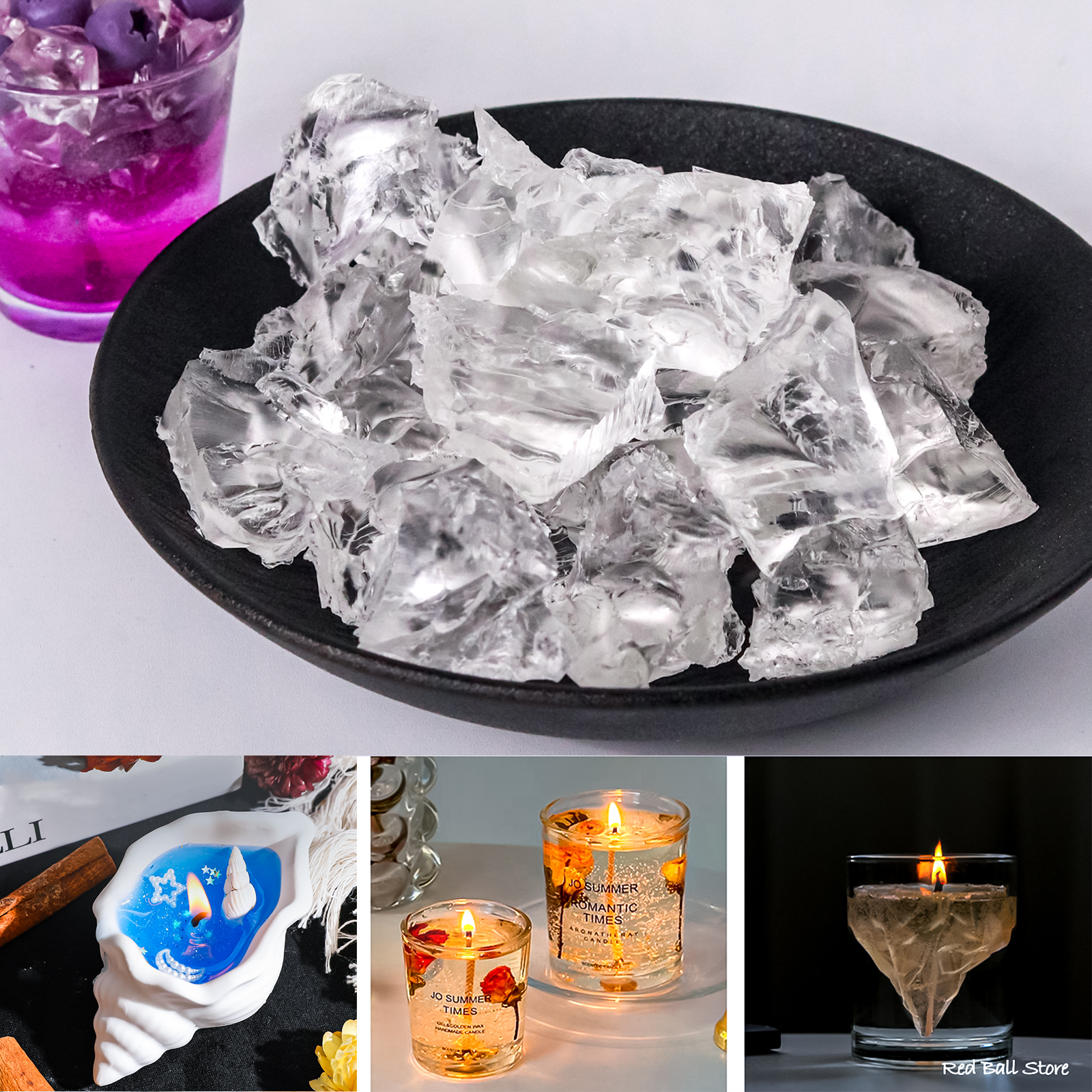 100G Jelly Wax Wholesale Color - Candle Making Raw Material Wholesale のレビューと価格