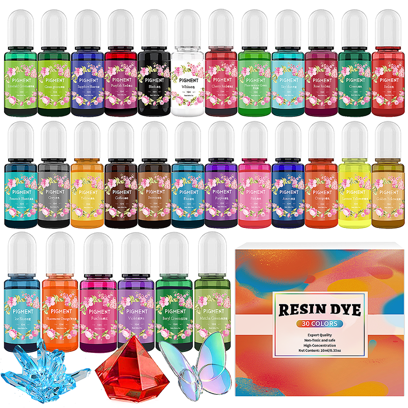 DIY Epoxy Resin Pigment Kit Ca - Candle Making Accessories のレビューと価格