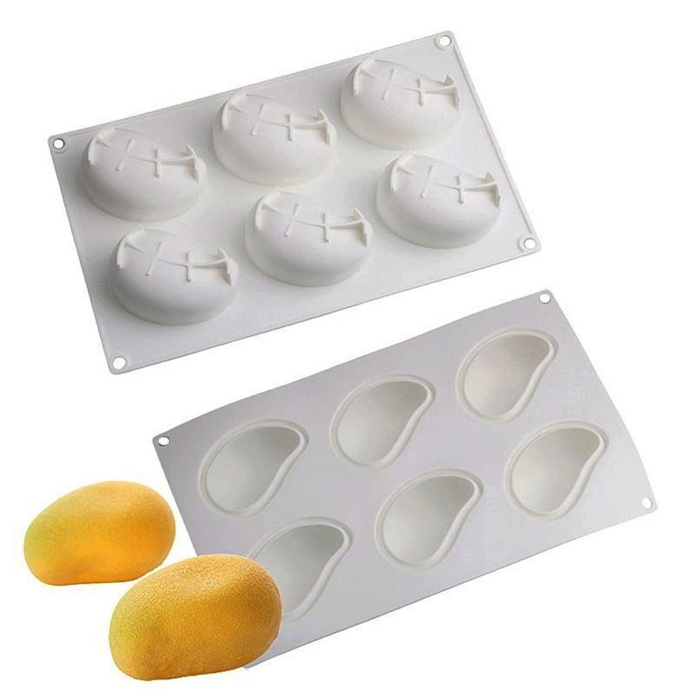 6 Cavity Mango Shaped Cake Mol - Candle Making Factory のレビューと価格