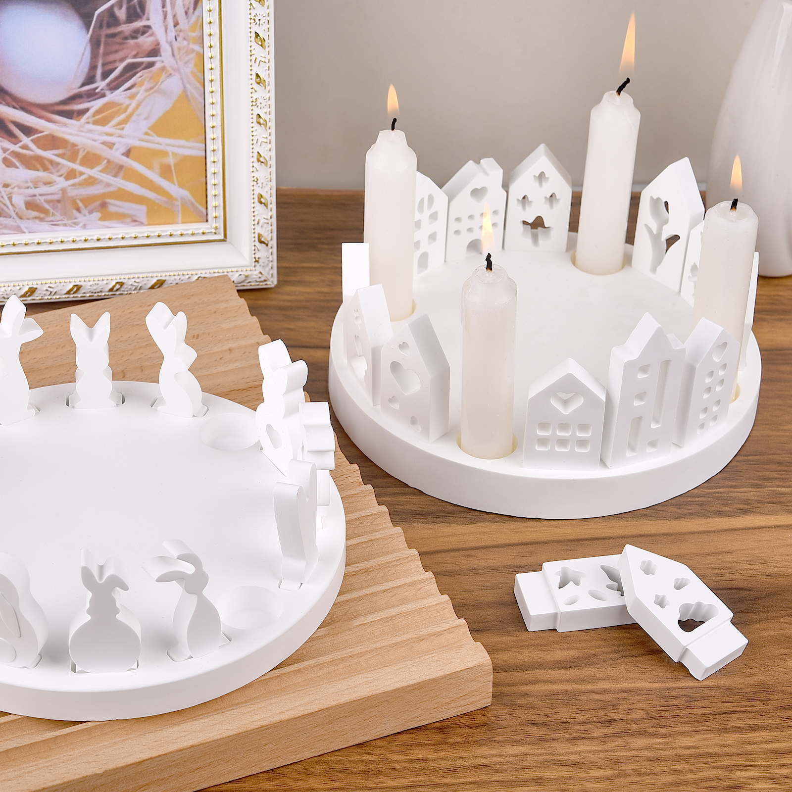 Hollow House Rabbit Candle Hol - Candle Making Factory のレビューと価格