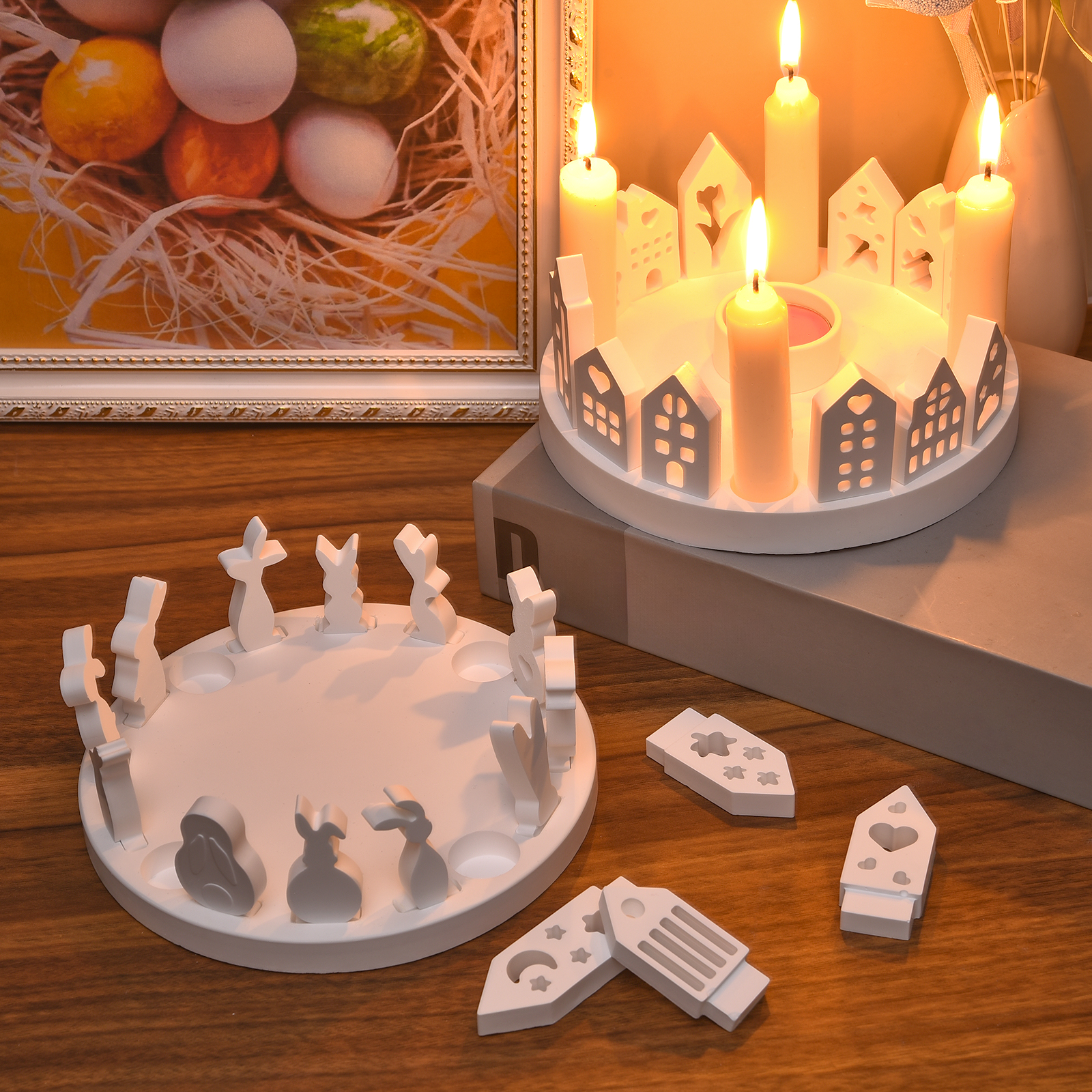 Hollow House Rabbit Candle Hol - Candle Making Factory のレビューと価格