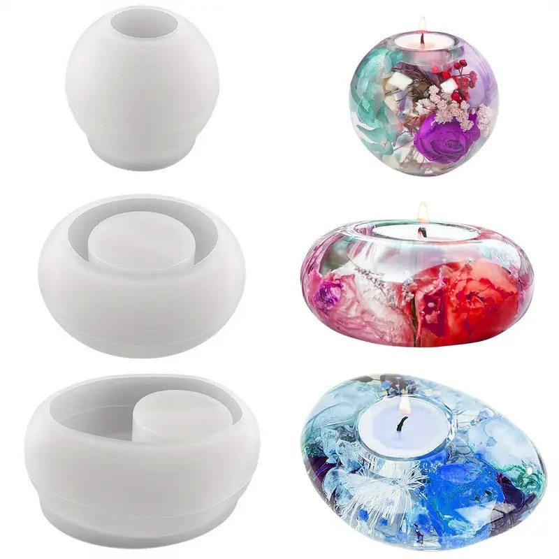 Tealight Candle Holder Resin S - Candle Making Factory のレビューと価格