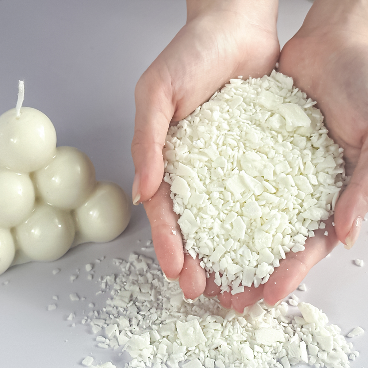 250g/500g Natural Soy Wax Gran - Candle Making Accessories のレビューと価格