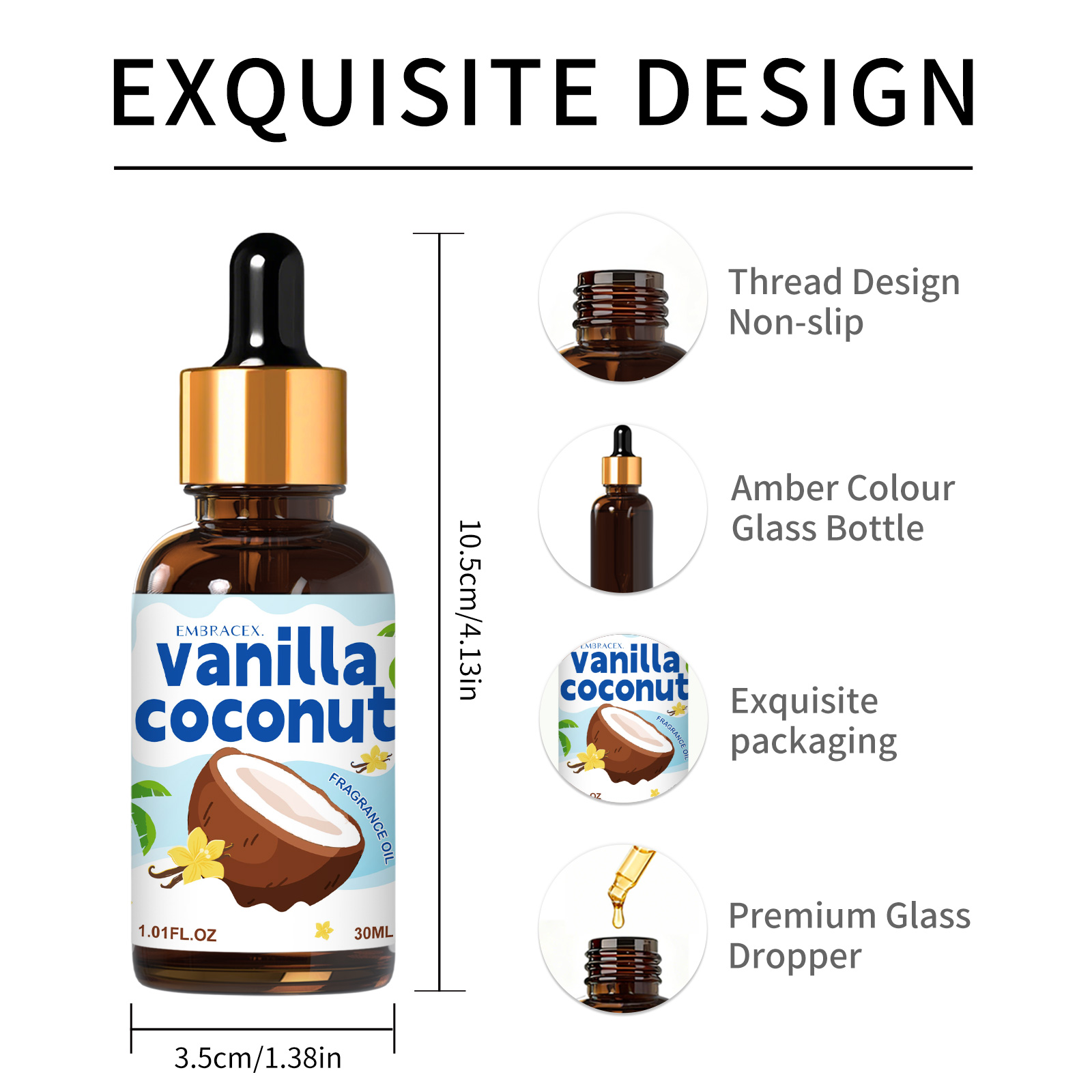 30ml Vanilla Coconut Essential - Candle Making Essential Oil のレビューと価格