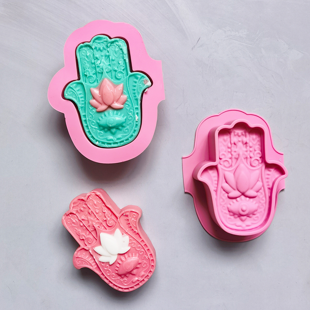 2/4pcs Silicone Soap Molds DIY - Candle Making Video のレビューと価格