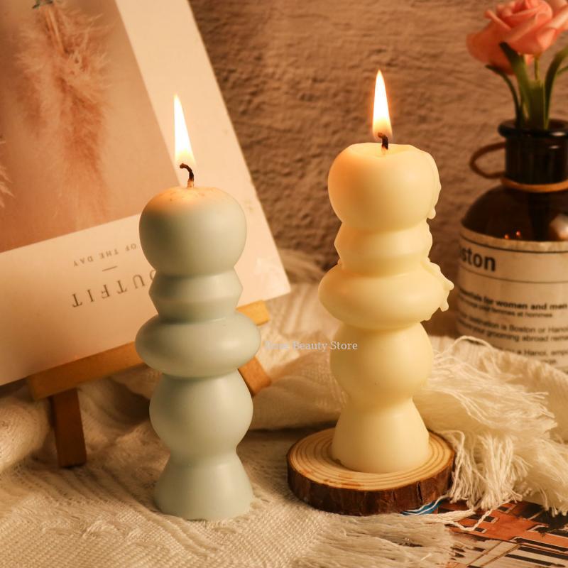 Cylindrical Silicone Candle Mo - Candle Making Soy Wax のレビューと価格