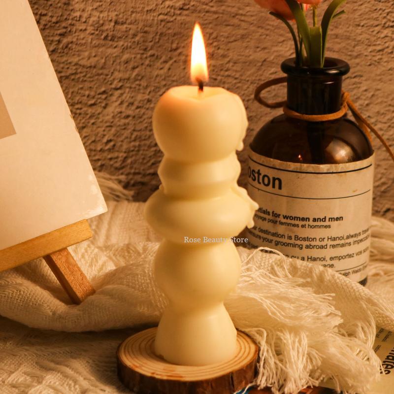 Cylindrical Silicone Candle Mo - Candle Making Soy Wax のレビューと価格