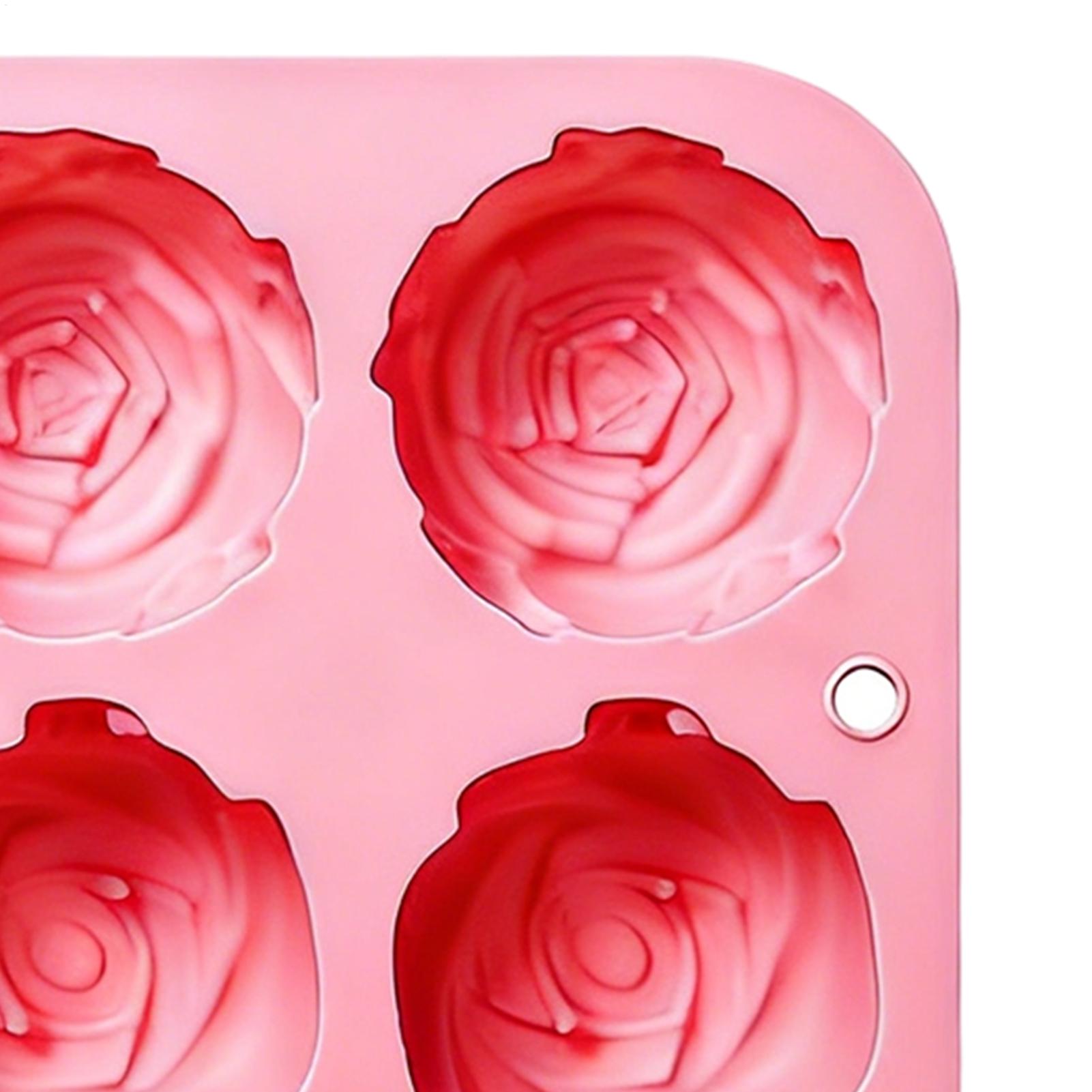 8 Holes Rose Flower Silicone M - Candle Making Accessories のレビューと価格