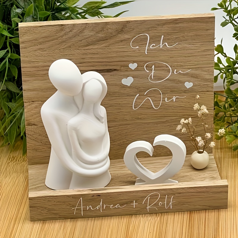 1 pc 3D Couple Hug Silicone Mo - Candle Making Soy Wax のレビューと価格