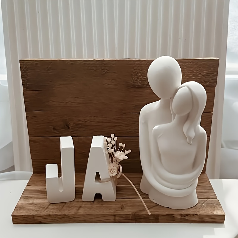 1 pc 3D Couple Hug Silicone Mo - Candle Making Soy Wax のレビューと価格