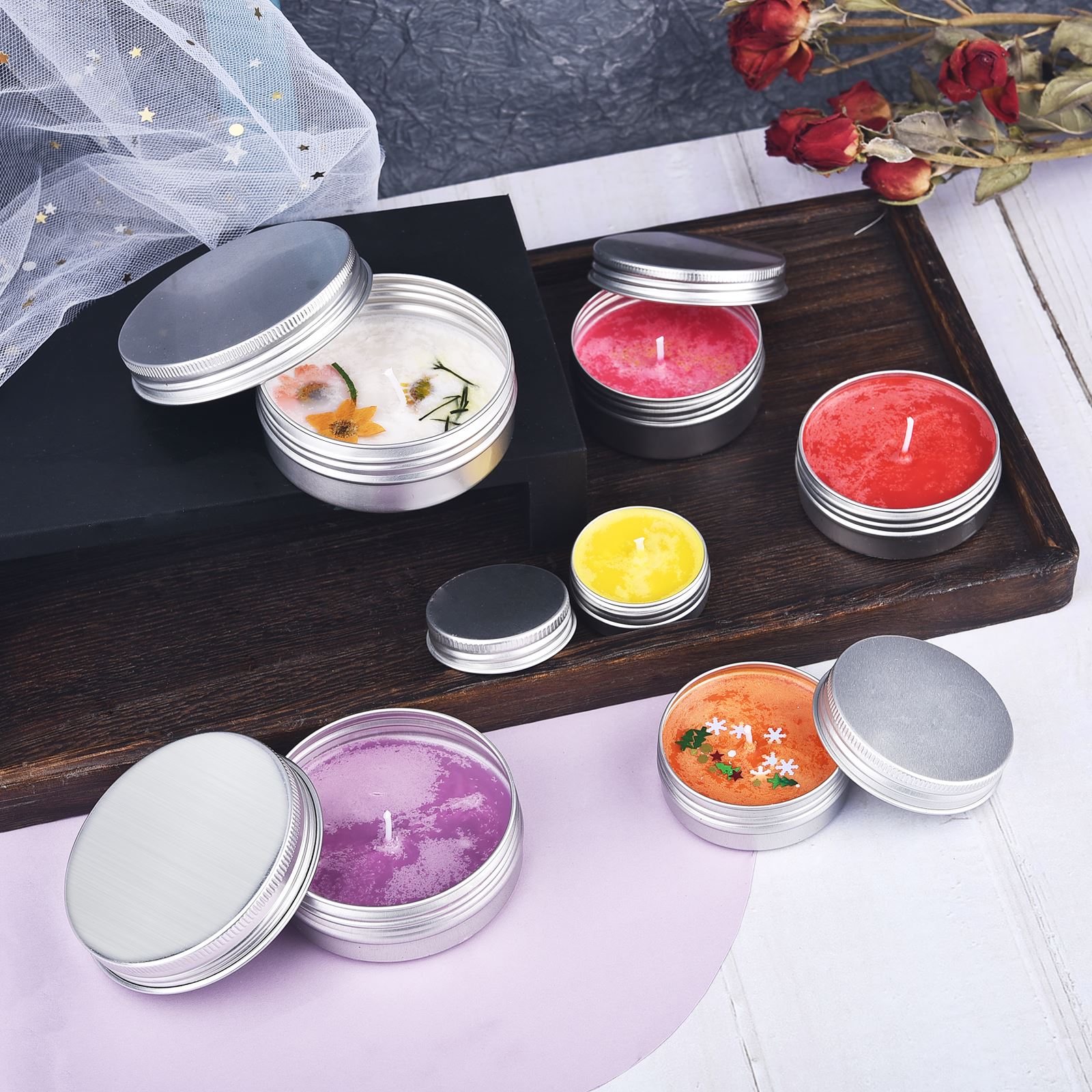 2g Dye Colors Of Wax Candle Wa - Candle Making Soy Wax のレビューと価格