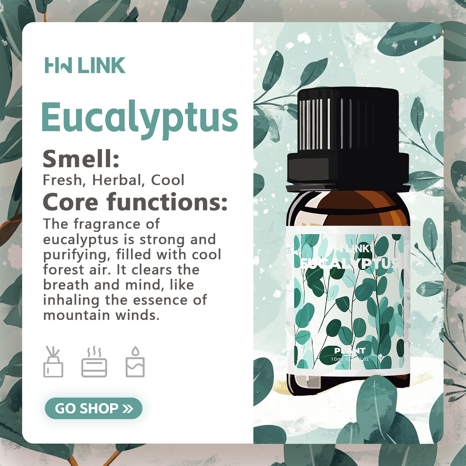Eucalyptus Essential Oils 10ml - Candle Making Essential Oil のレビューと価格