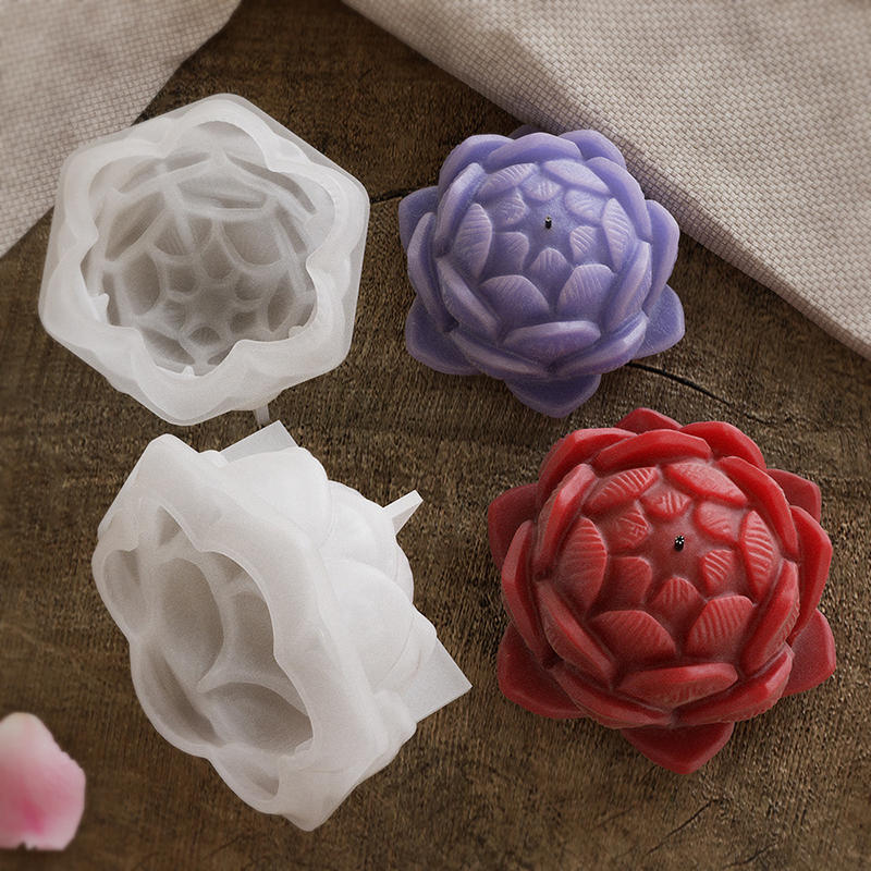 1PC Lotus Flower Candle Mold S - Candle Making Factory のレビューと価格