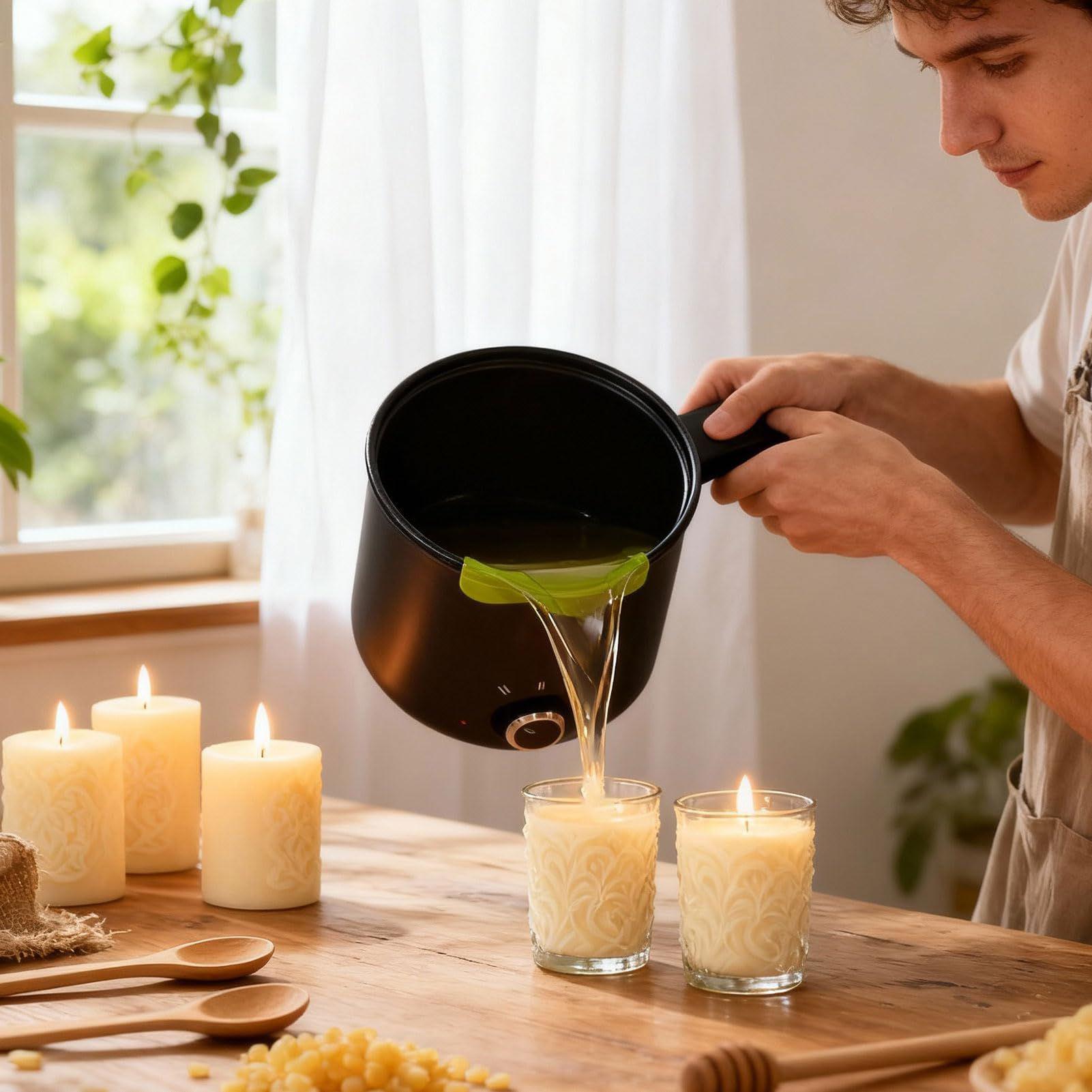 Candle Wax Melting Pot 1.5L La - Candle Making Accessories のレビューと価格
