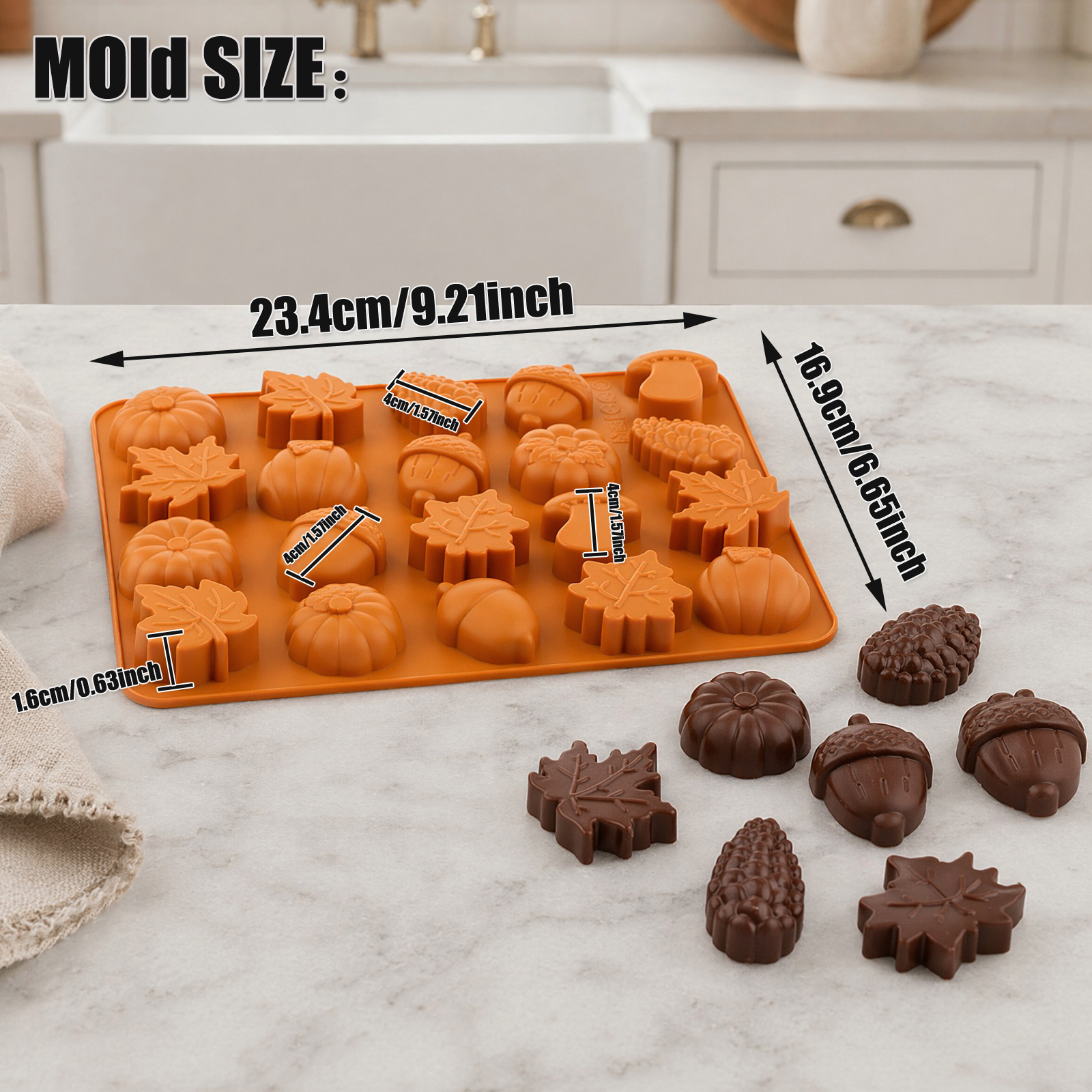 Harvest Silicone Baking Mold w - Candle Making Factory のレビューと価格