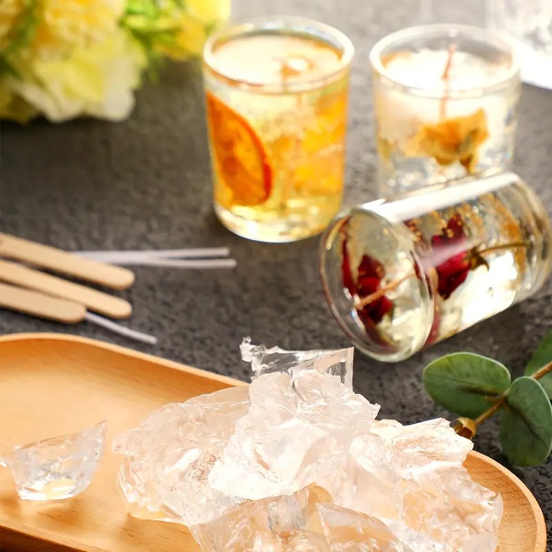 Transparent Crystal Wax, Jelly - Candle Making Accessories のレビューと価格